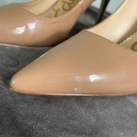Sam Edelman Danna Beige Pointed Pumps - 6.5 - Picture 5 of 8